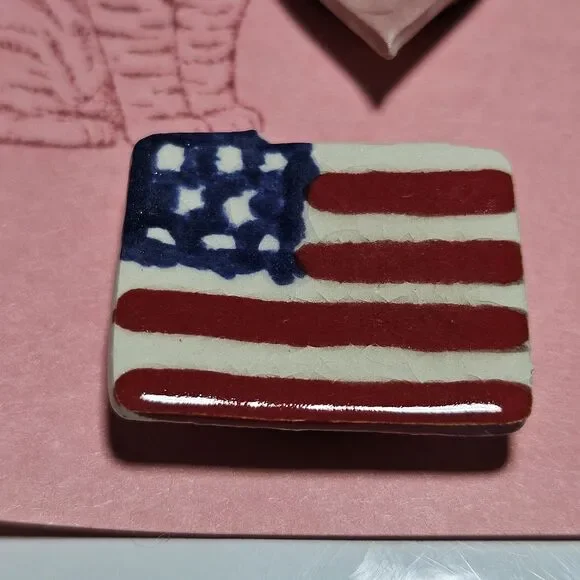 Chessie & Me Vintage Ceramic Holiday Button Covers - Picture 6 of 16